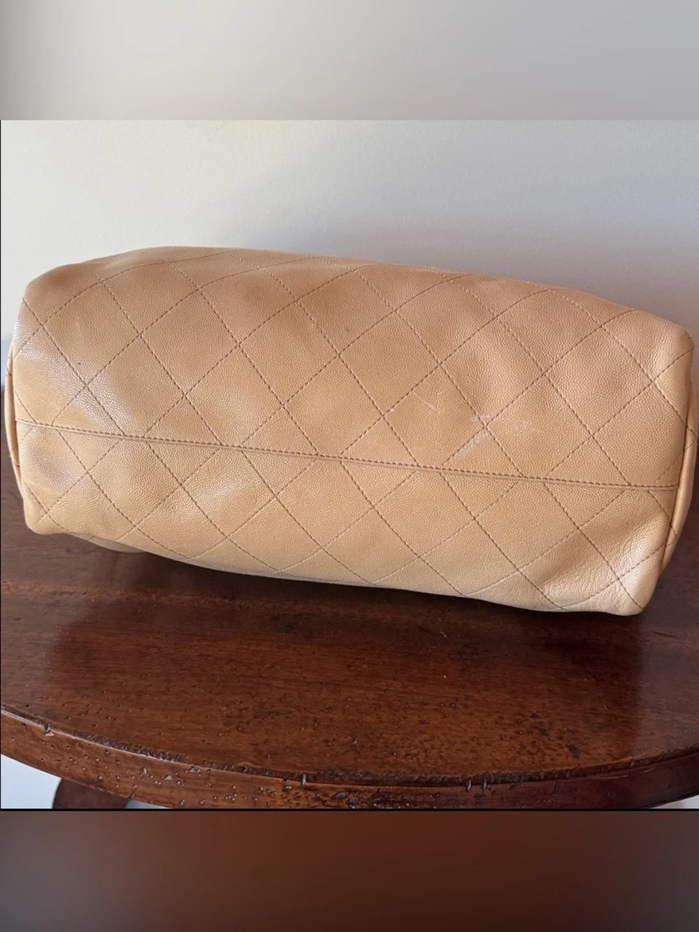 CHANEL Caviar Stitched Large Shopping Tote